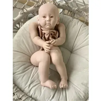 23 Дюйма для кукольного комплекта неокрашенный DIY Baby Новорожденный малыш Безглазый реалист Челнока