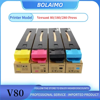 Тонер-картридж V80 для Xerox Versant V80 180 280 Press Высококачественный совместимый японский тонер для копировальных аппаратов