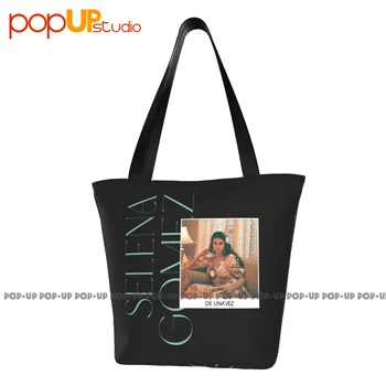 Забавные сумки Selena Gomez Polaroid Многоразовая хозяйственная сумка для переноски