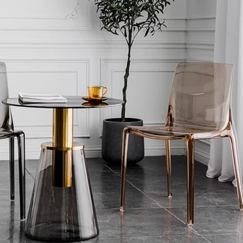 Кухонный стул для гостиной Regale Пластиковый Скандинавский минималистичный Эргономичный Стул для гостиной Современная Уникальная мебель Silla Comedor