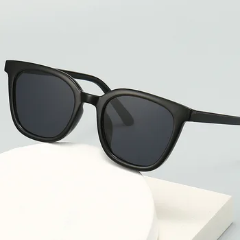 Без макияжа Новые трендовые солнцезащитные очки Корейская версия Ins Retro Lady GM Couple Модные солнцезащитные очки для мужчин Модный одиночный предмет