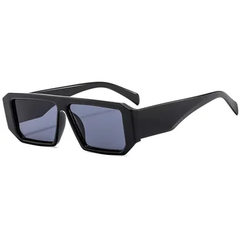 Новые простые прямоугольные солнцезащитные очки в стиле ретро для мужчин и женщин, трендовые уличные солнцезащитные очки, европейские и американские солнцезащитные очки